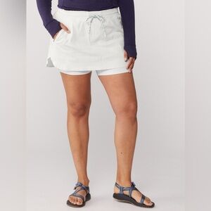 Athleta Women’s Trekkie Skort White Size 12